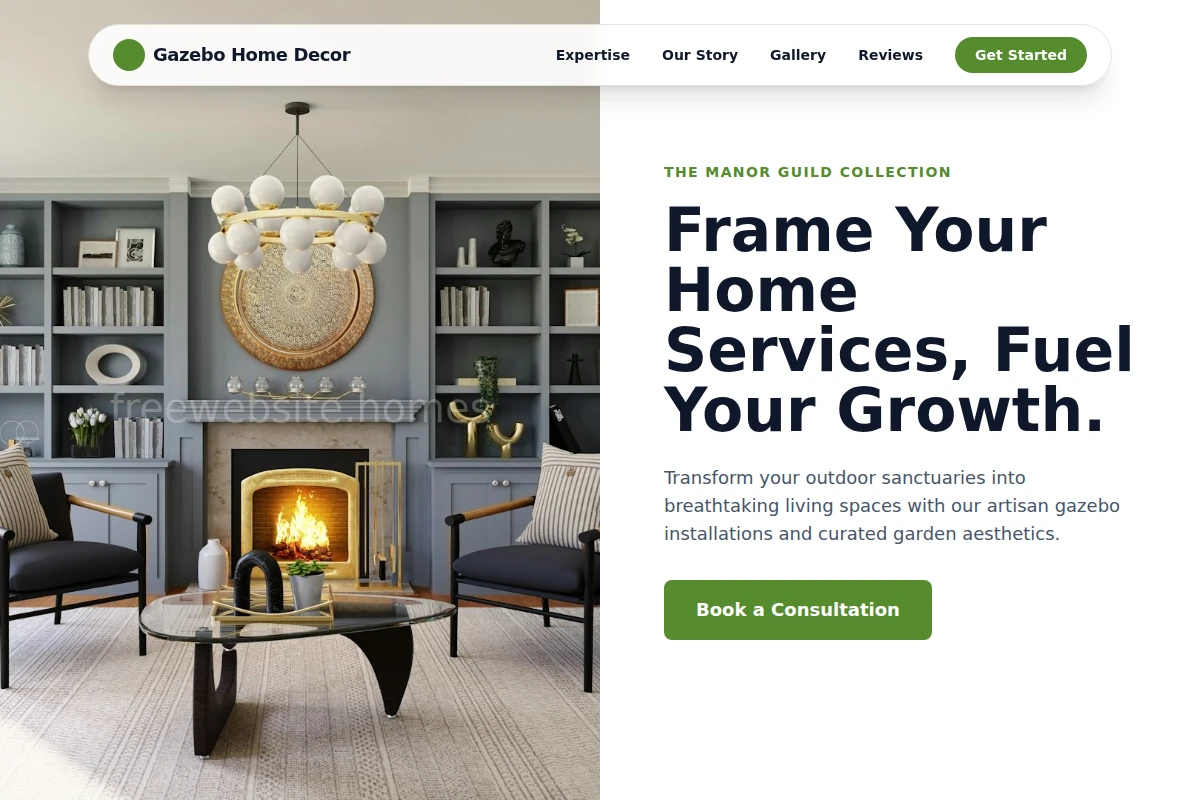 Gazebo Home Decor
