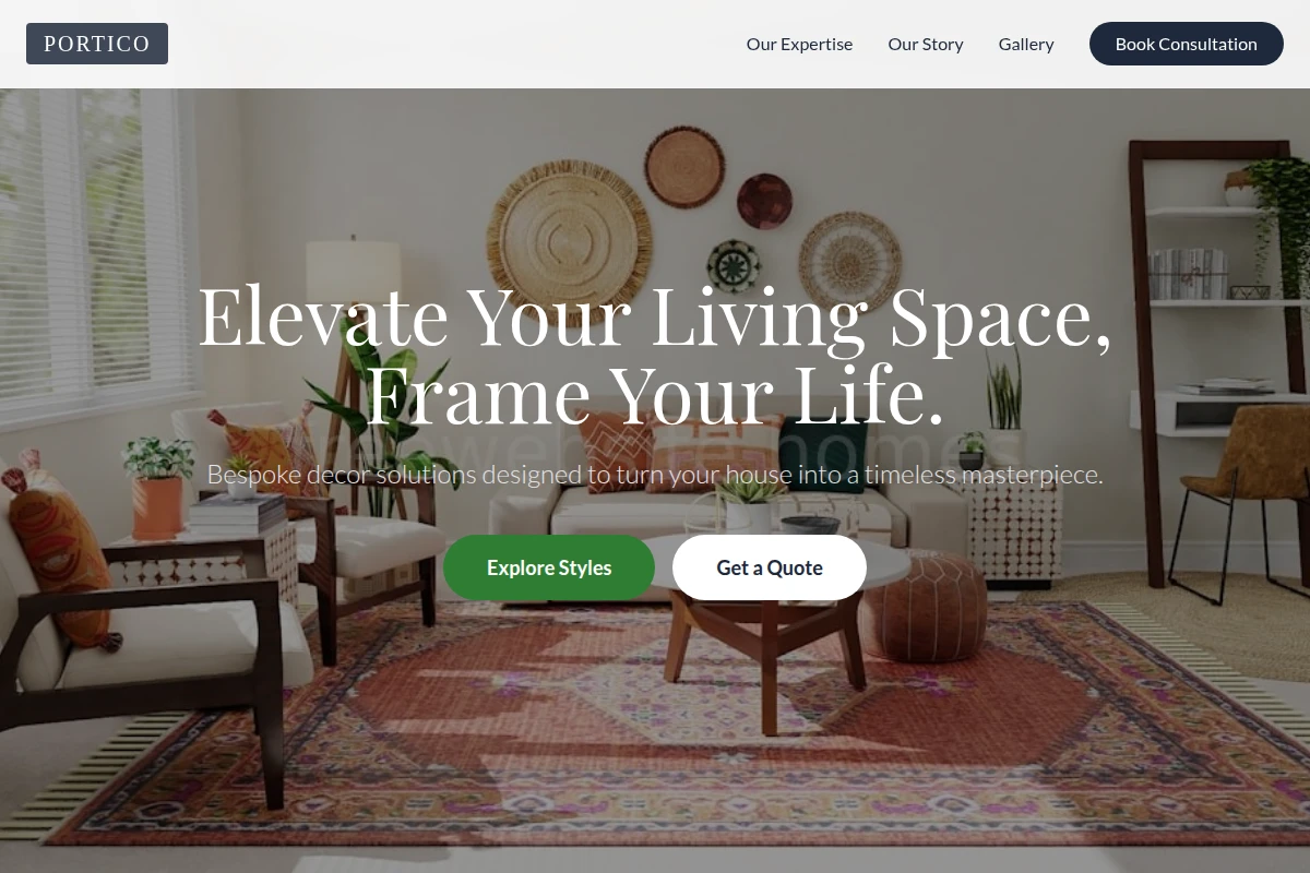 Portico Home Decor