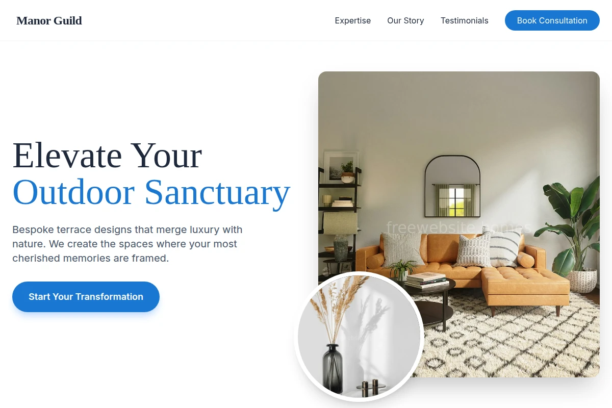 Terrace Home Decor