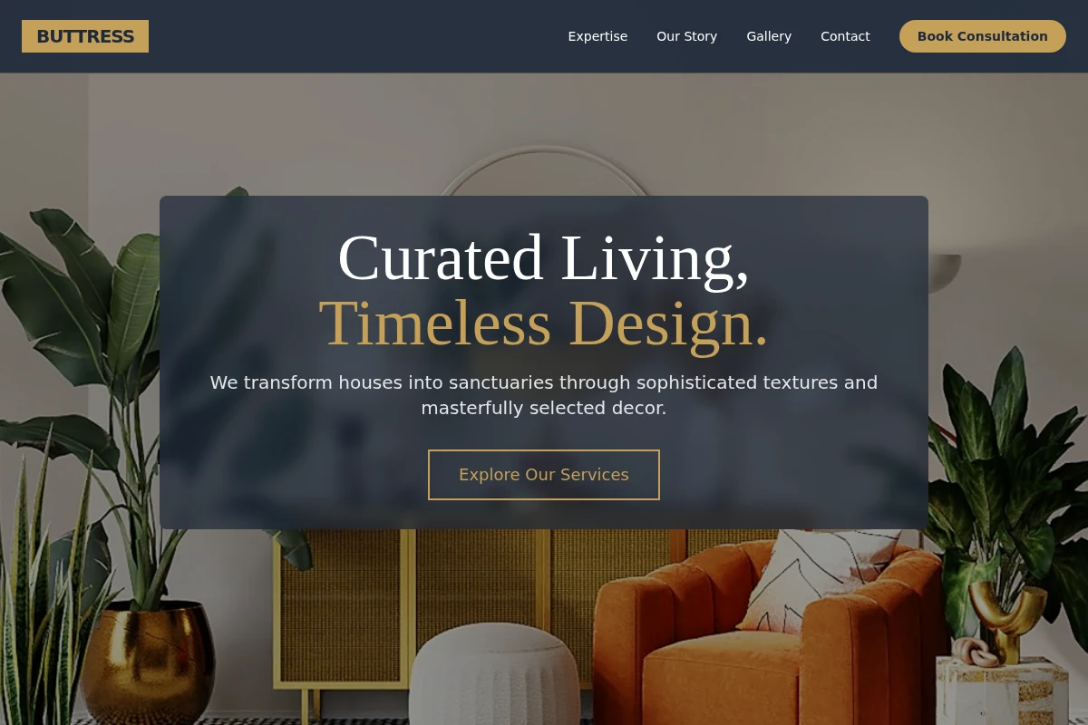 Buttress Home Decor
