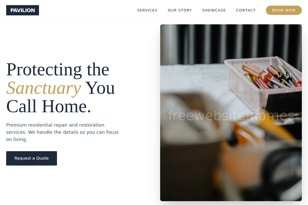 Pavilion Home Repair