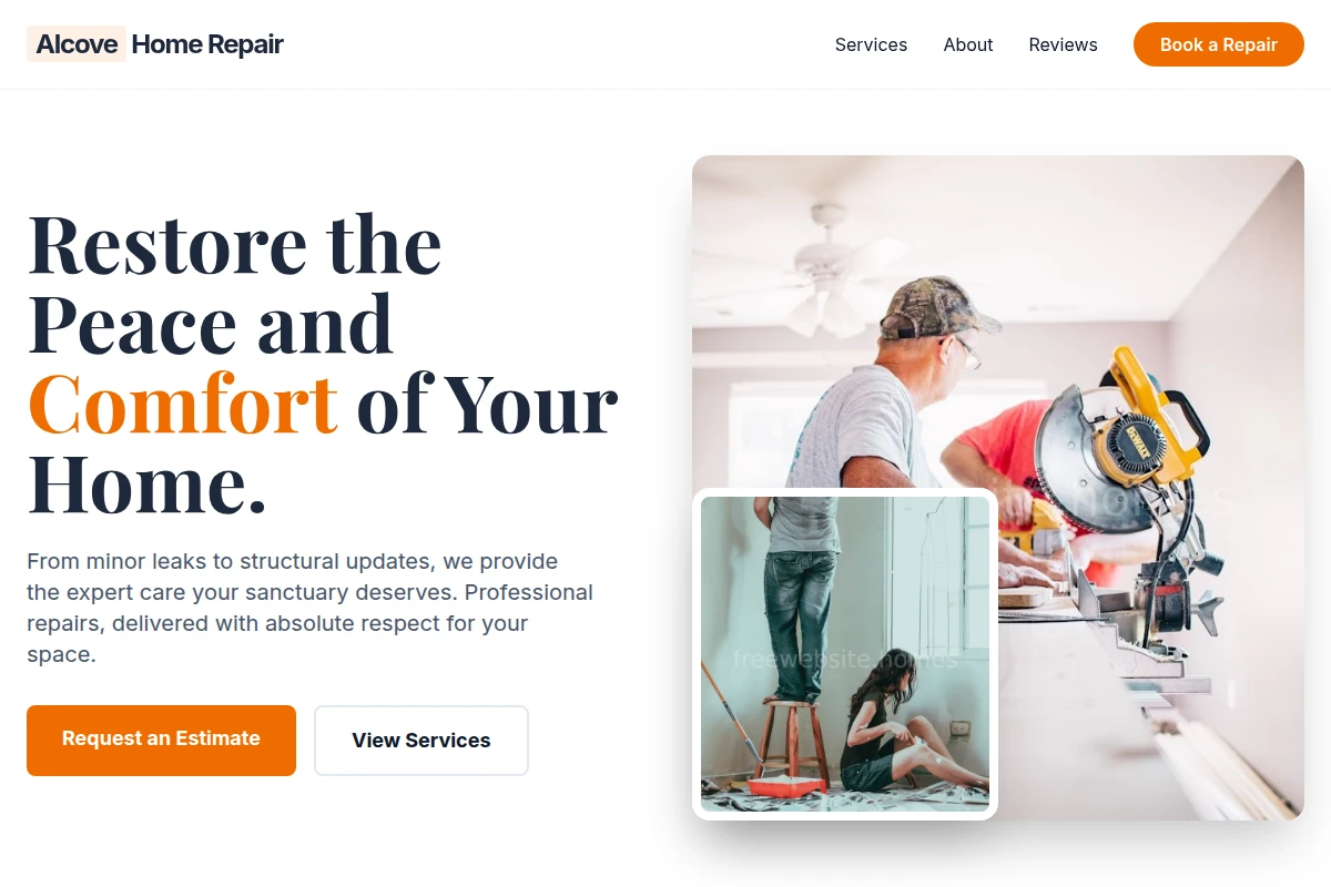 Alcove Home Repair