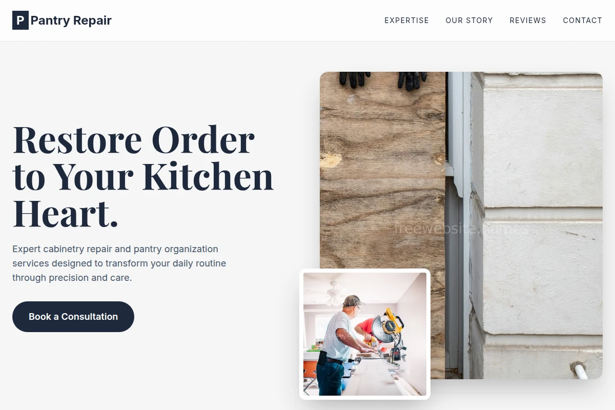 Pantry Home Repair