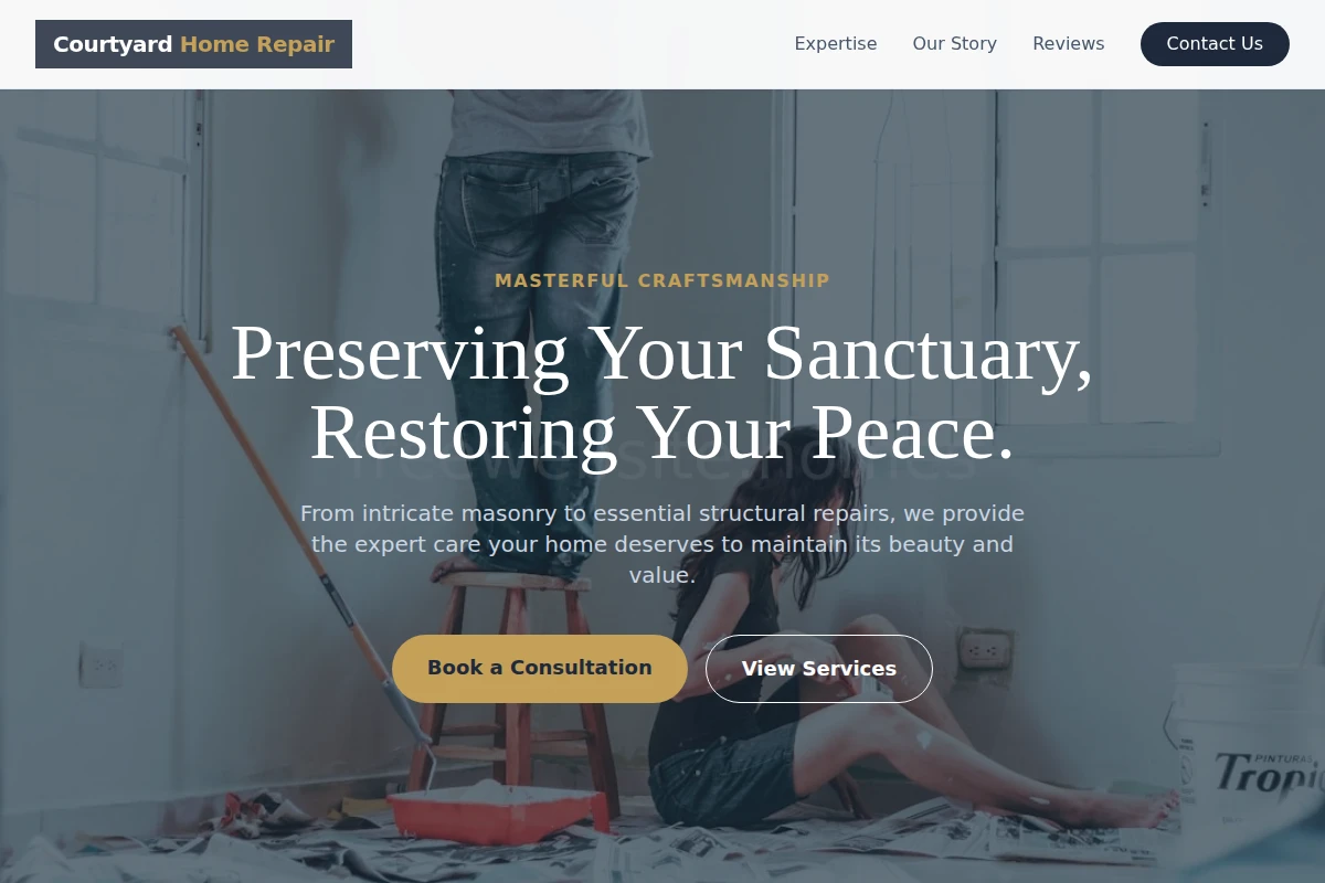 Courtyard Home Repair