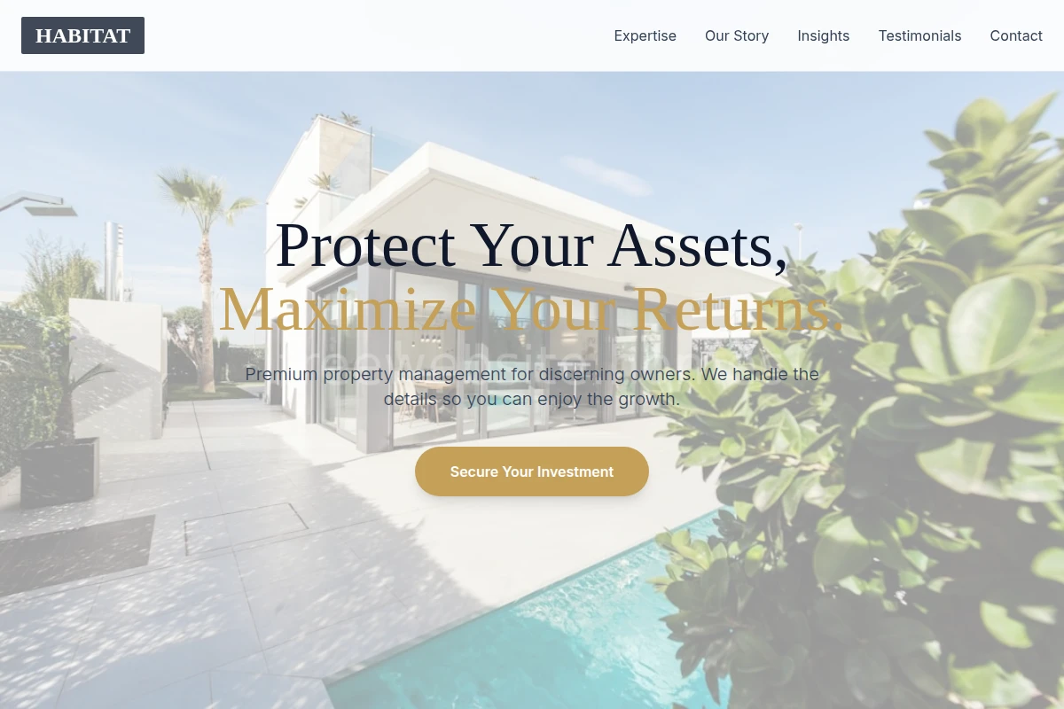 Habitat Property Management